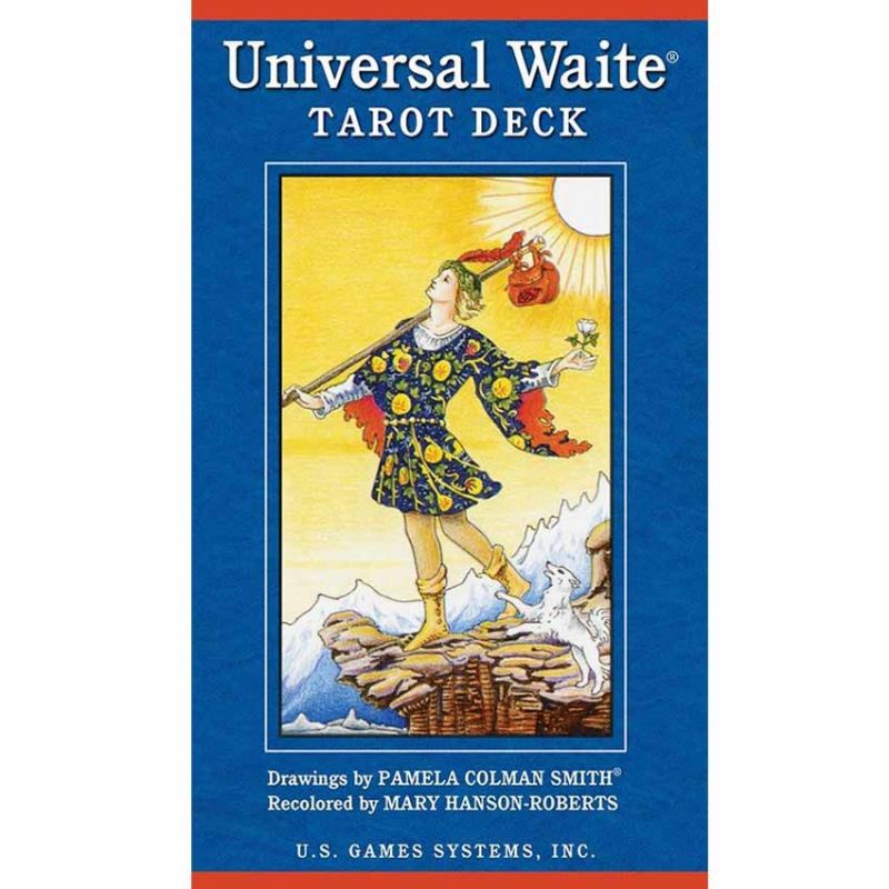 Universal Waite Tarot deck 12x7cm include guide paper