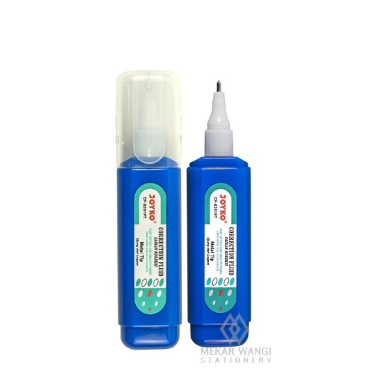 

TIP EX CAIRAN KOREKSI JOYKO CF-S201PT CORRECTION FLUID CF S201PT 201 PT TIPEX PEN X BESI METAL TIP