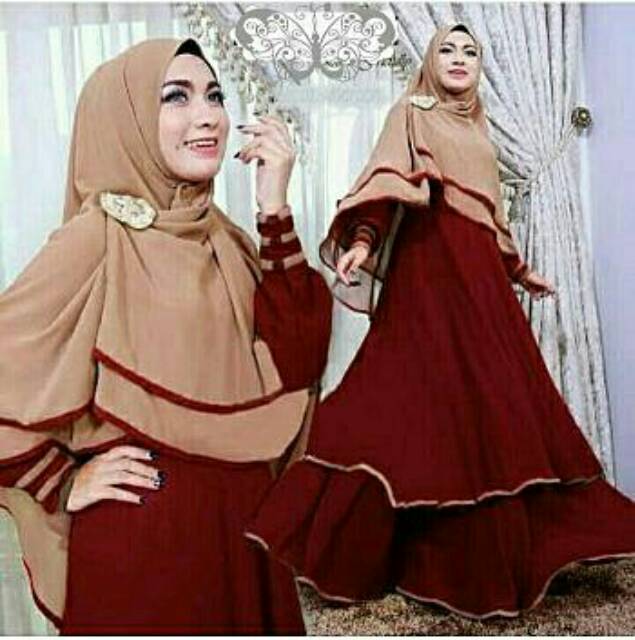 Maxi Cammelia vol.2 new versi maxy dress muslim