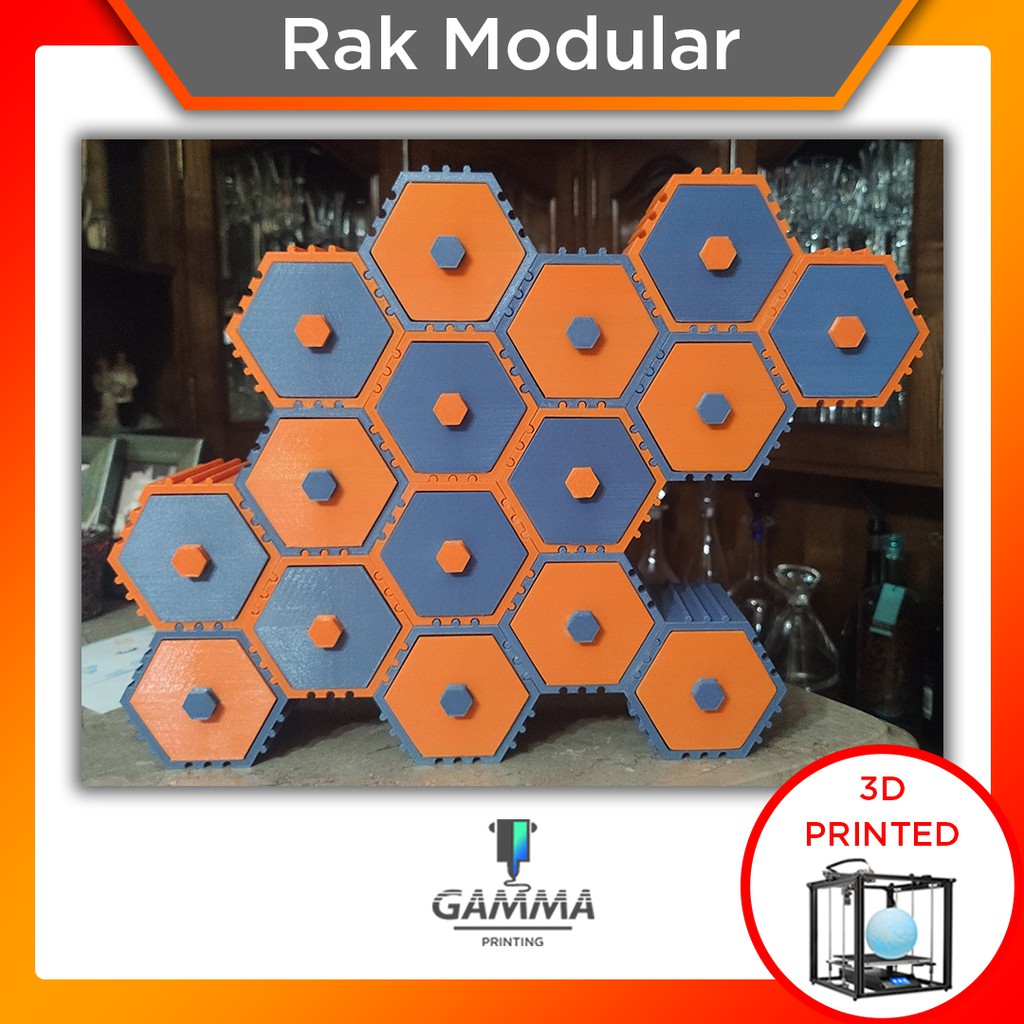 Rak Laci Modular Bongkar Pasang / Drawer Custom / 3D Print