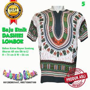 Unik OBRAL MURAH BAJU DASHIKI WARNA PUTIH BAJU ETNIK HIPPIES BOHO BATIK UNTUK PRIA   WANITA Diskon