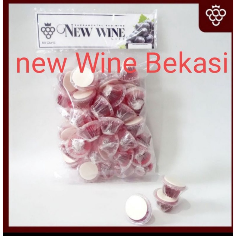 

Paket Anggur perjamuan Kudus Lite+ Hosti isi 50