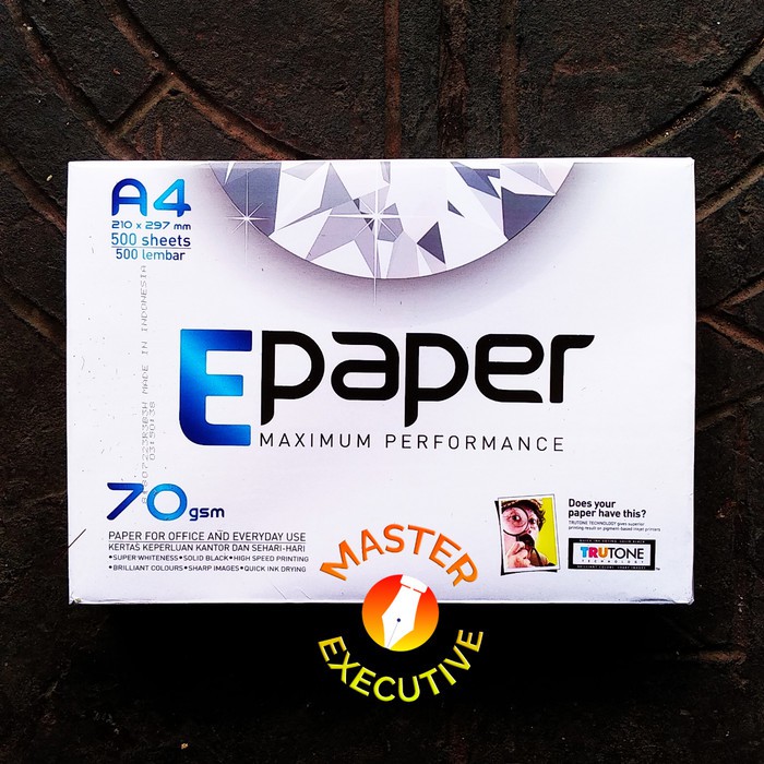 [Rim] EPaper Kertas HVS A4 70 gsm 210 x 297 mm Fotokopi Foto Copy Print