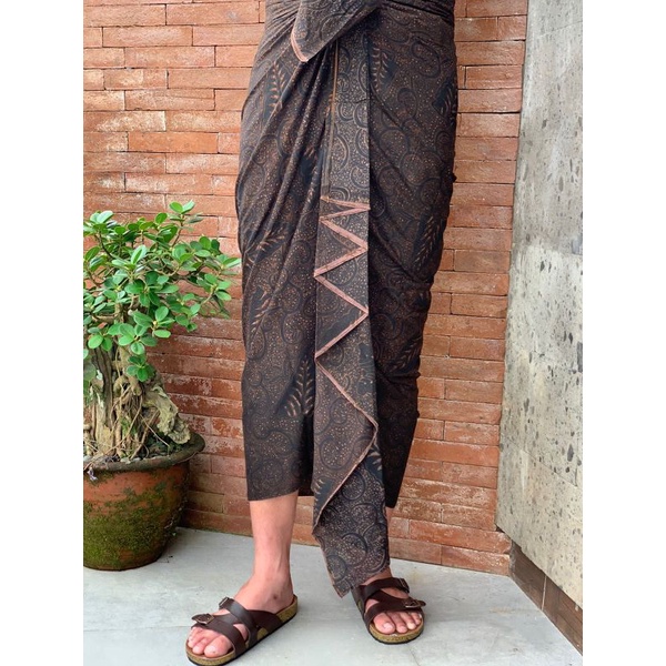 BISA COD - kamben batik gelap kancut jadi
