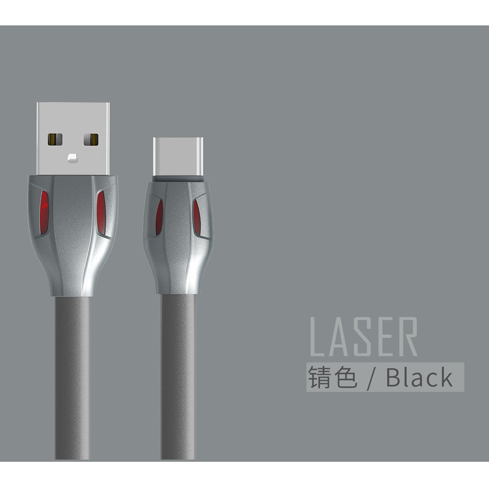 Remax Laser Type C Rc 035a Fast Charge and Data Cable / kabel 100% Ori