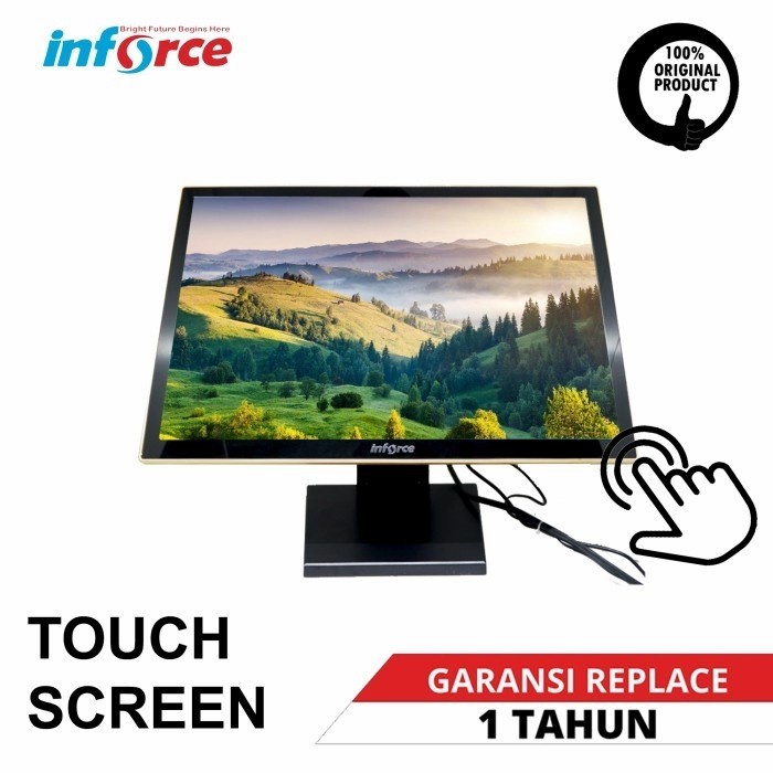MONITOR INFORCE TOUCHSCREEN 1700TC / TOUCH SCREEN 1700 TC 17 INCH - GARANSI RESMI
