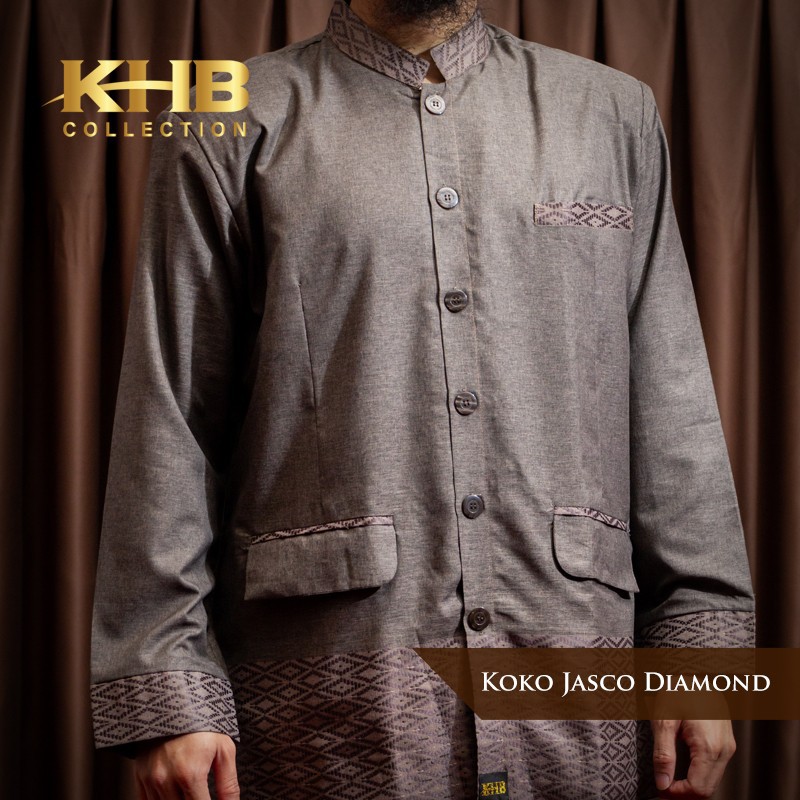Koko Dubay Motif Jasco Diamond KHB Collection by Ustadz Khalid Basalamah