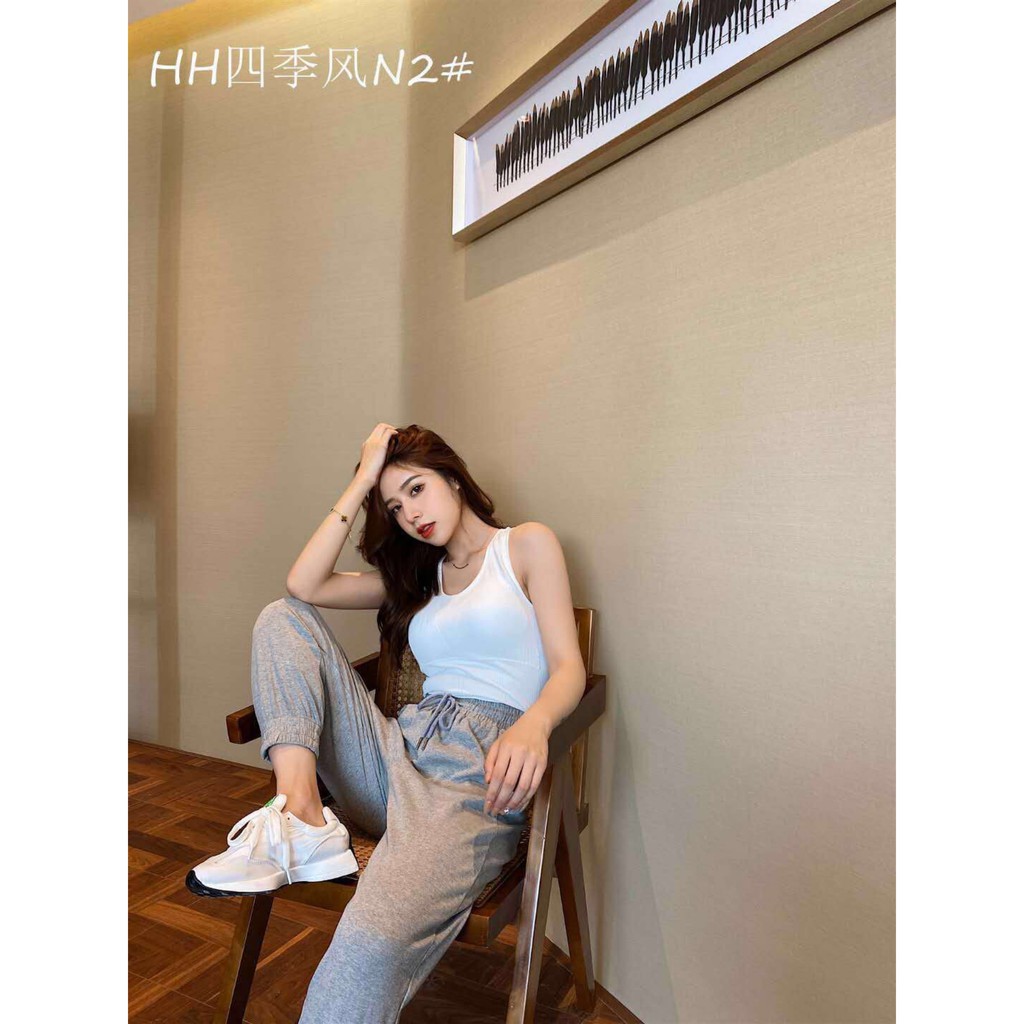 Tank top wanita / Tanktop Bra Korean Vneck  N2#-2