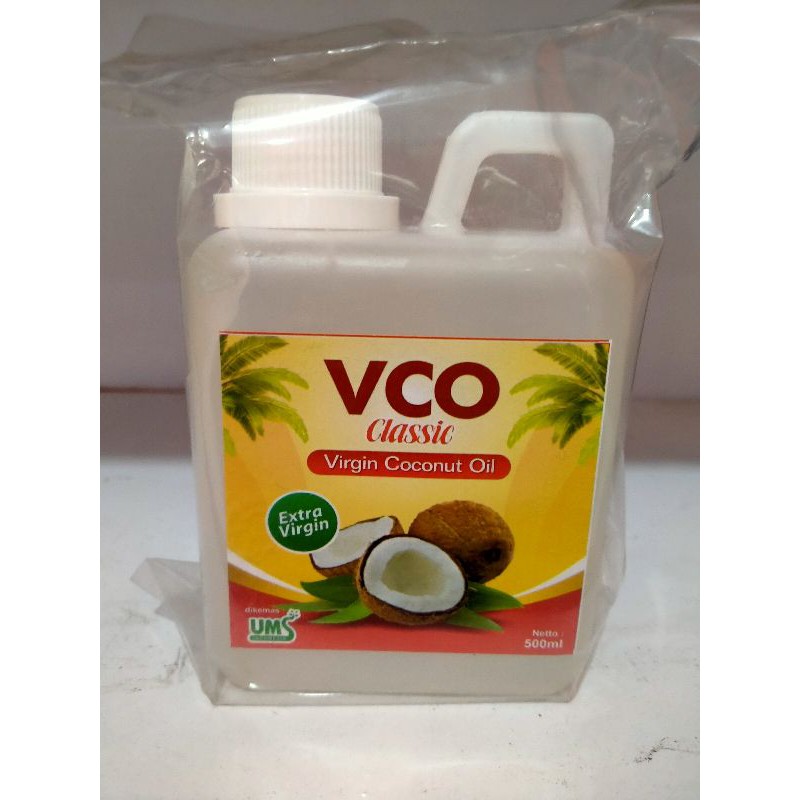 

VCO Virgin Coconut Oil / Minyai Kelapa Murni 500ml (0,5L)