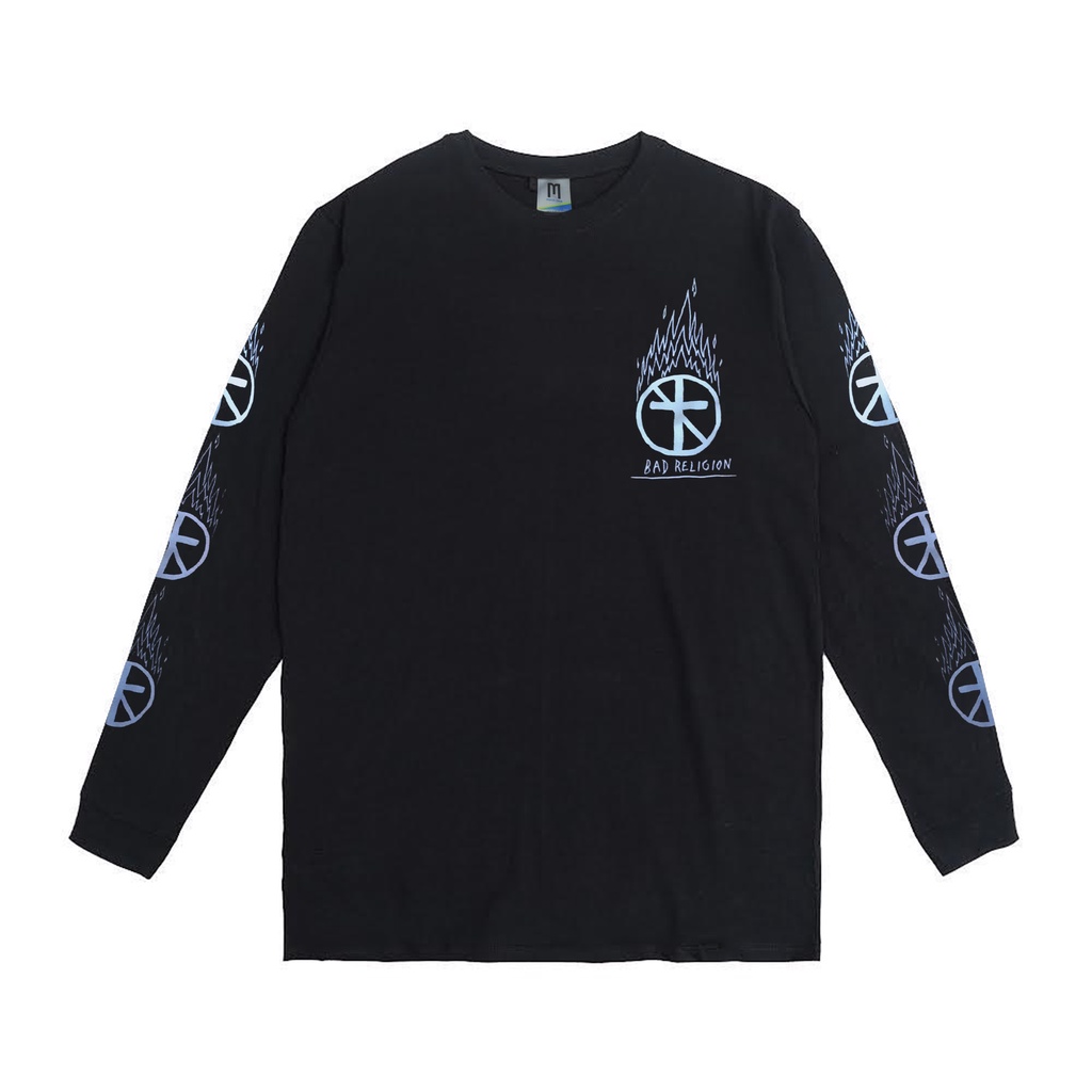 QH kaos band punk bad religion long sleeve tag merchcons