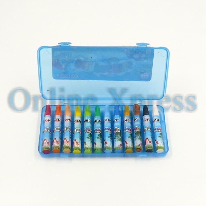 

Krayon 12 Warna / Crayon Warna / Oil Pastel Regular 12 Colour Combo/Crayon Anak Kecil Hexagonal
