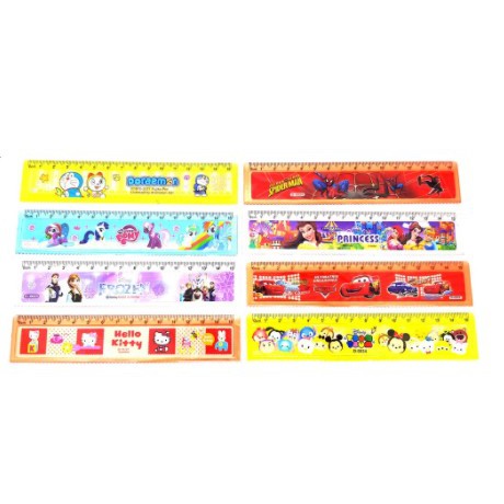 

penggaris 20cm mistar garisan gambar karakter (Acb Berkah Stationery)