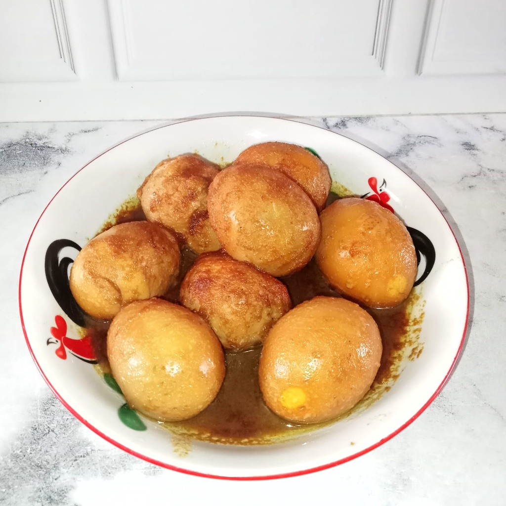 

Semur Telur Isi 8 Pcs