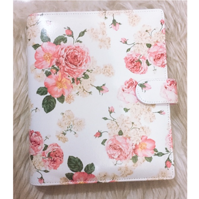 

Binder Printing Flowers White A5/20Ring