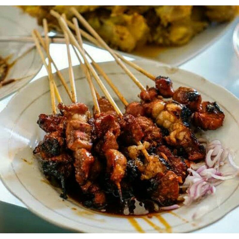 

Sate Daging Ayam Bumbu Kecap Khas Tulung Agung