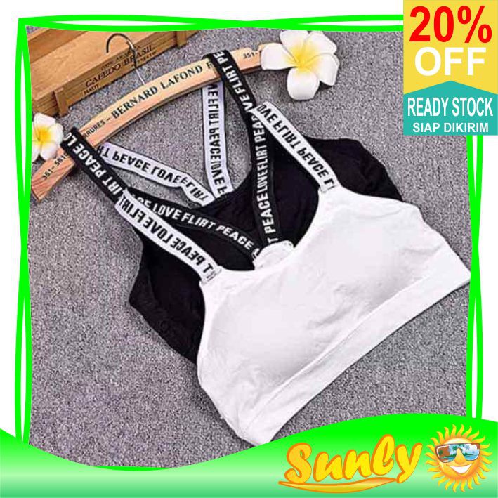 ☀ Sunly ☀ A024 BH Sport Bra Push Up Gym Fitness Senam Zumba Jogging BH Yoga Pakaian Dalam Olahraga