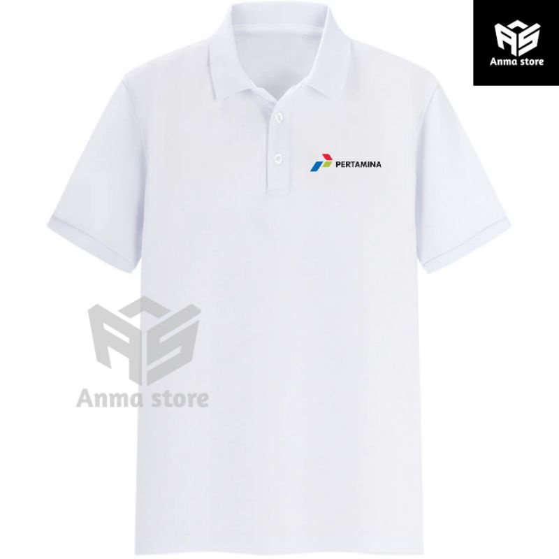 Kaos Kerah Polo shirt Pertamina