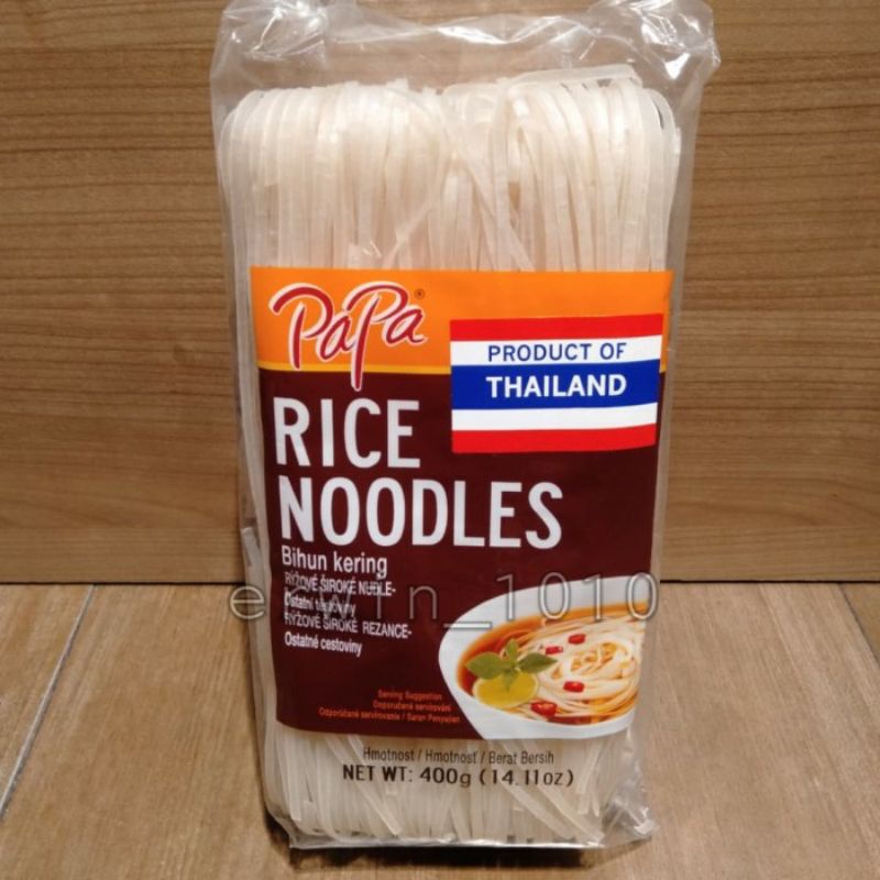 

BIHUN KERING PAPA RICE NOODLES 400gr