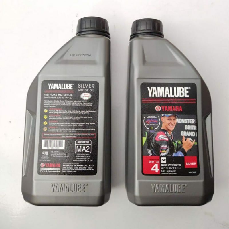 OLI YAMALUBE SILVER YAMAHA 20W-40 800ML