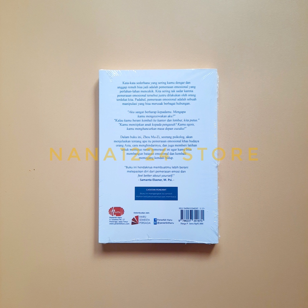 EMOTIONAL BLACKMAIL - ZHOU MU ZI - BUKU NON FIKSI-2