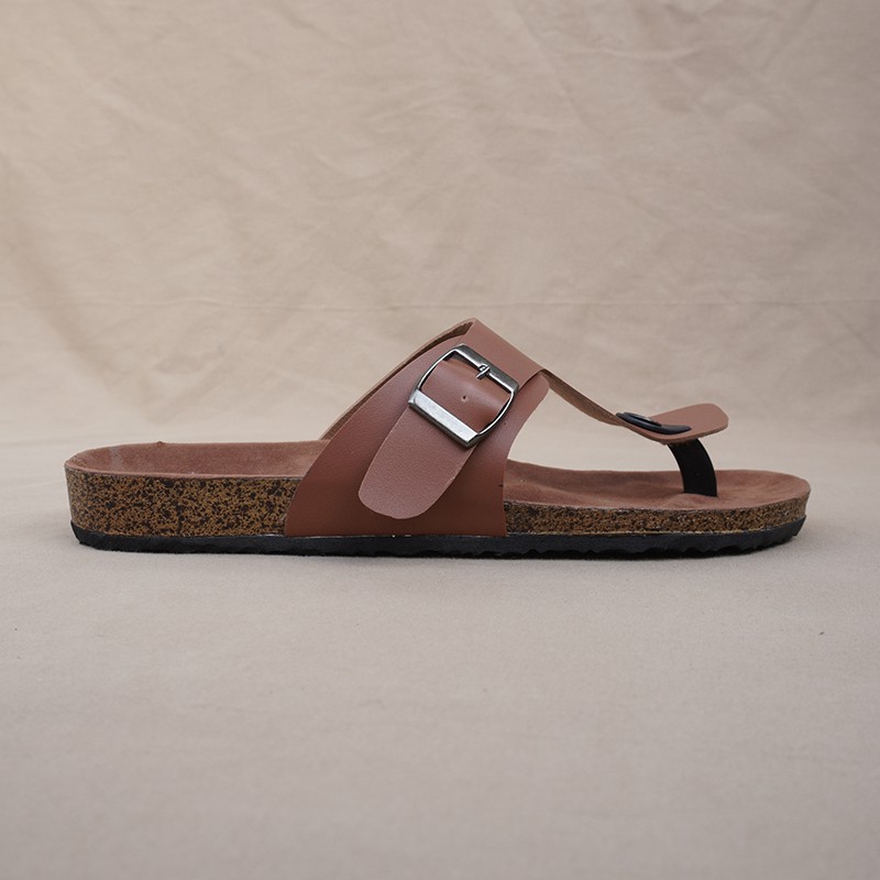 Bayar Di Tempat- Sendal Pria Selop Walkers Jepit1 Tan Sandal Slip On Sandal Slide Selop Keren