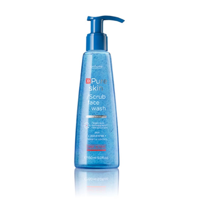 Pure Skin Scrub Face Wash Deep Action by ORIFLAME