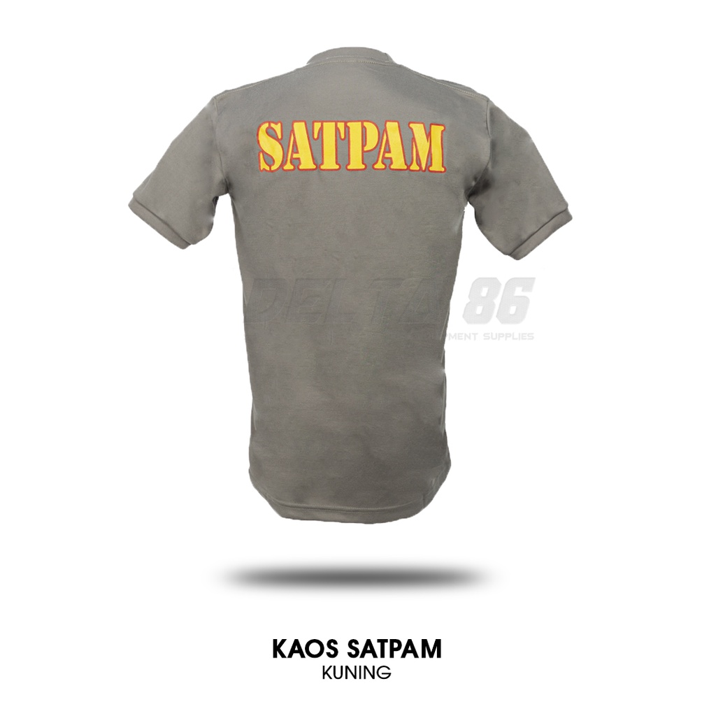 Kaos Satpam / Kaos Security Lengan Pendek