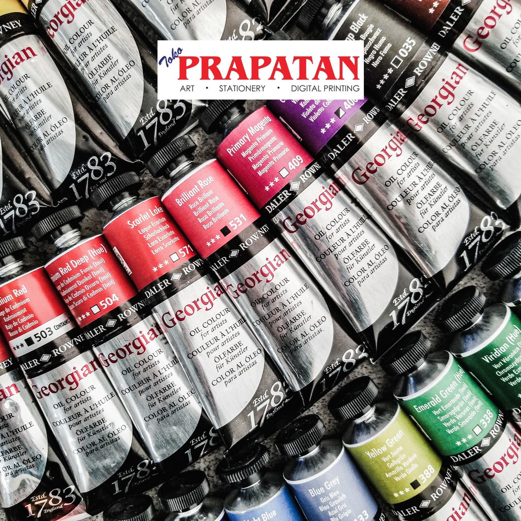 

Cat Minyak Daler Rowney Georgian 75 ml | Daler Rowney Oil Color