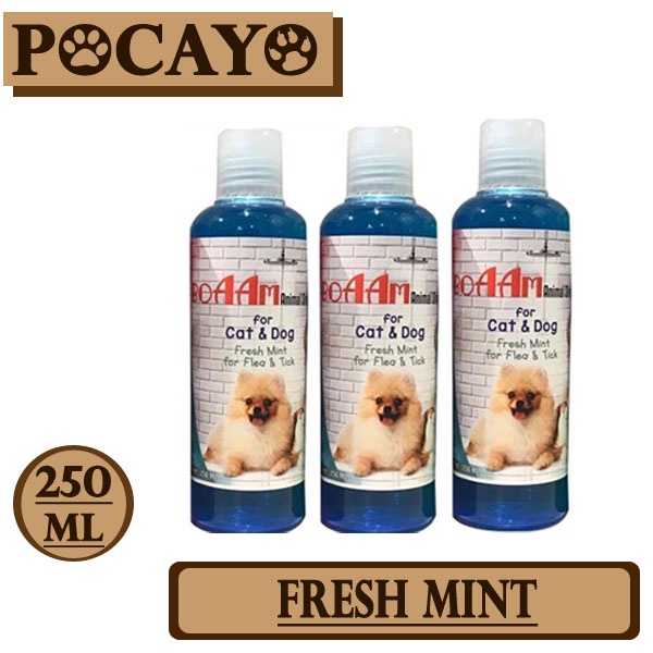 Shampoo BOAAM Fresh Mint for Flea &amp; Tick 250ml