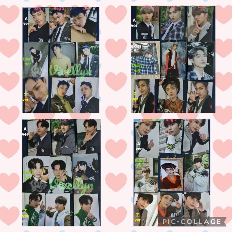 photocard PC album Ateez Fever Epilogue READY STOCK San Mingi Wooyoung Jongho