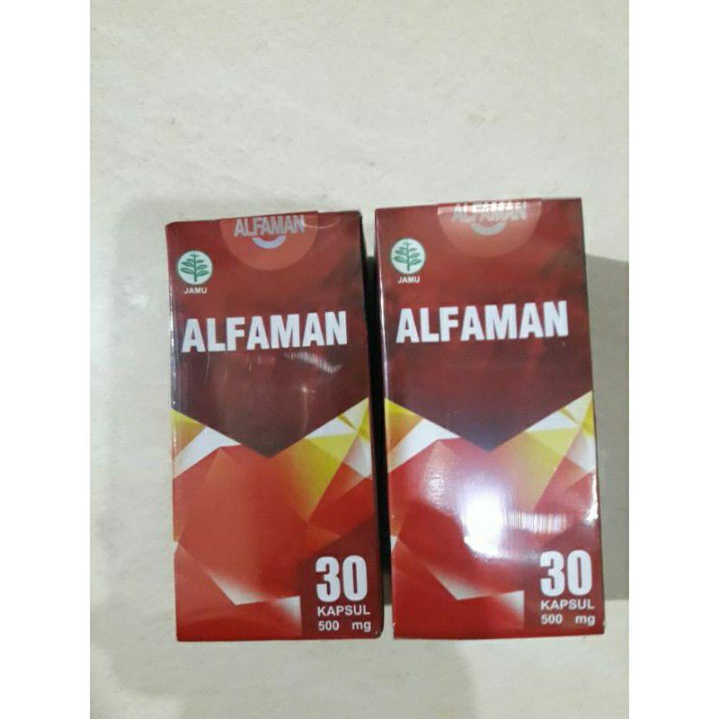 ALFAMAN ASLI Suplement Herbal Untuk Pria ALFAMAN ORIGINAL