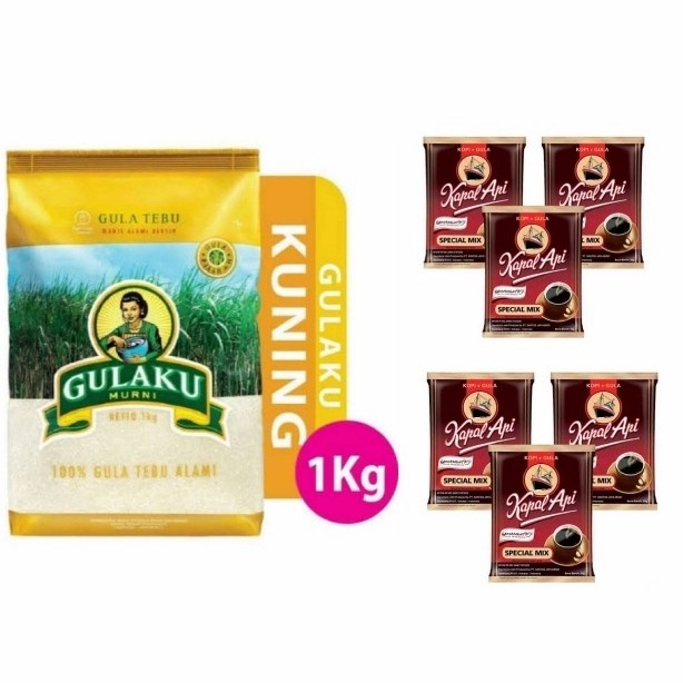 

Gulaku Premium 1kg FREE Kapal Api Sachet