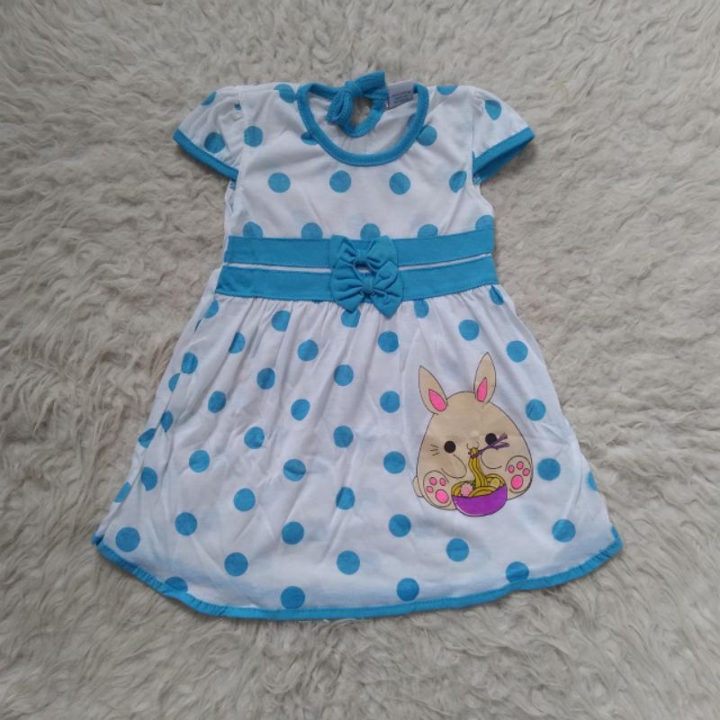 baju bayi bunny dress