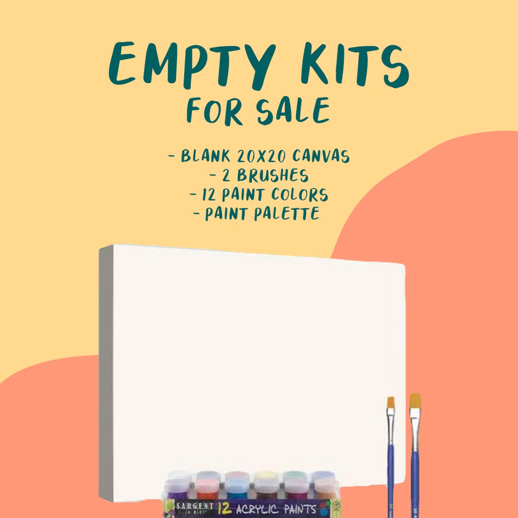 

Painting Kit (Set Alat Lukis) Size 20x20, 20x30, 30x30, 30x40, 40x50