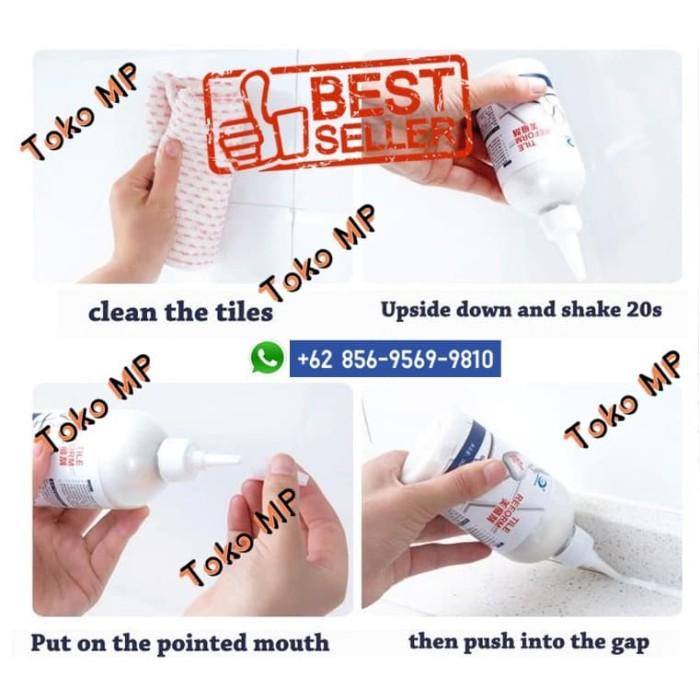 

Puncak Promo Tile Reform Grout Aide Pen Anti Mould Repair-Abu-Abu/Gray Premium