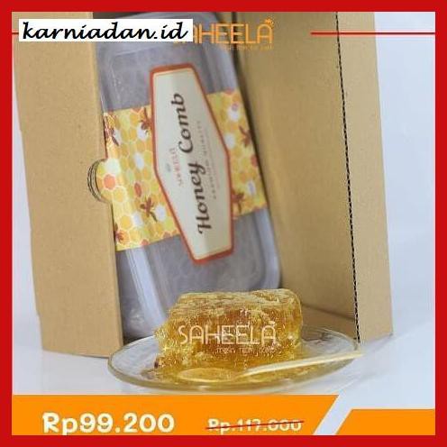 

MADU-MINUMAN- SARANG MADU UTUH 250 GR SAHEELA NEW -ASLI-BUKAN-KAWE-KAWE-