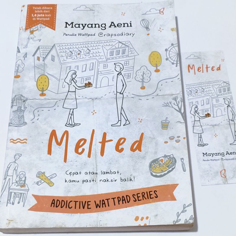 Preloved novel Melted (Wattpad)