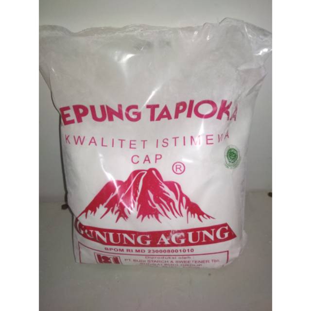 

Tapioka cap Gunung Agung 500 gram