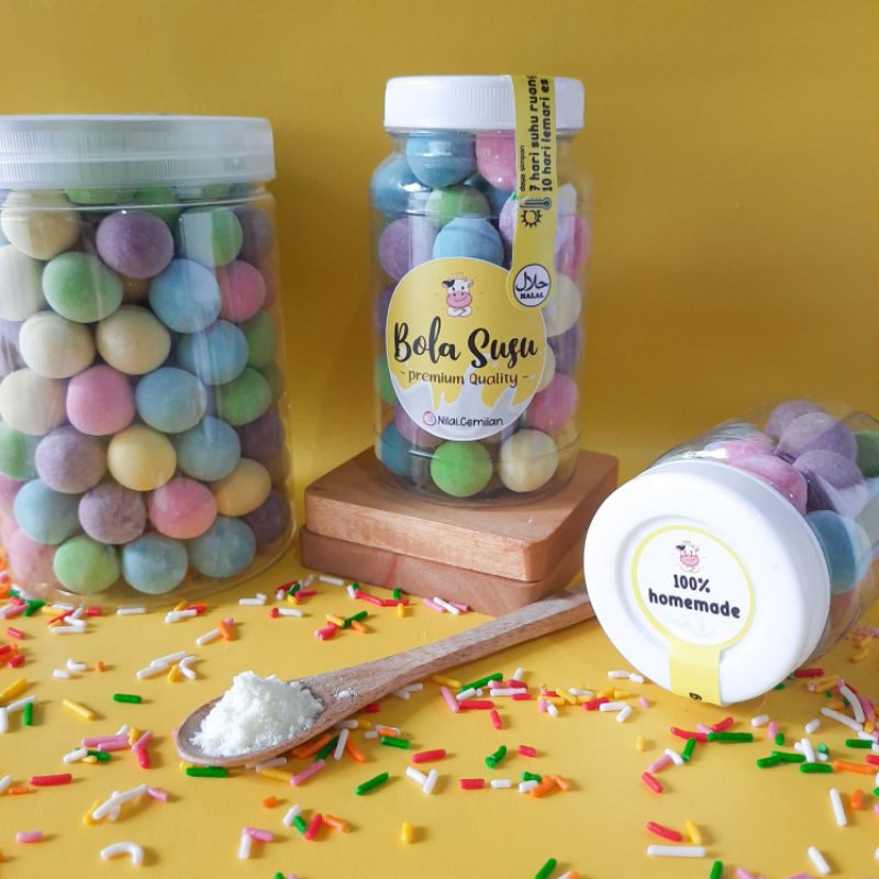 

Bola Susu MIX FRUIT - NILAI CEMILAN (250gr)