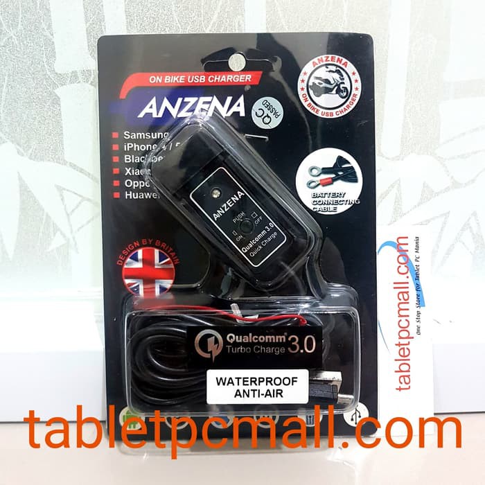 SALE   New Anzena Charger Motor 2A Fast Charging Waterproof Original