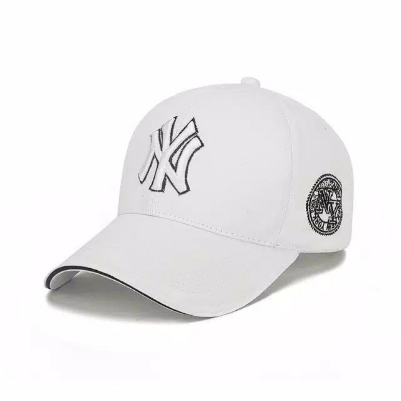 TOPI BASEBALL NY TWO TONE IMPORT PREMIUM QUALITY CASUAL SPORTY DISTRO STYLE BUILD UP TOPI KOREA MURAH OLAHRAGA PRIA WANITA