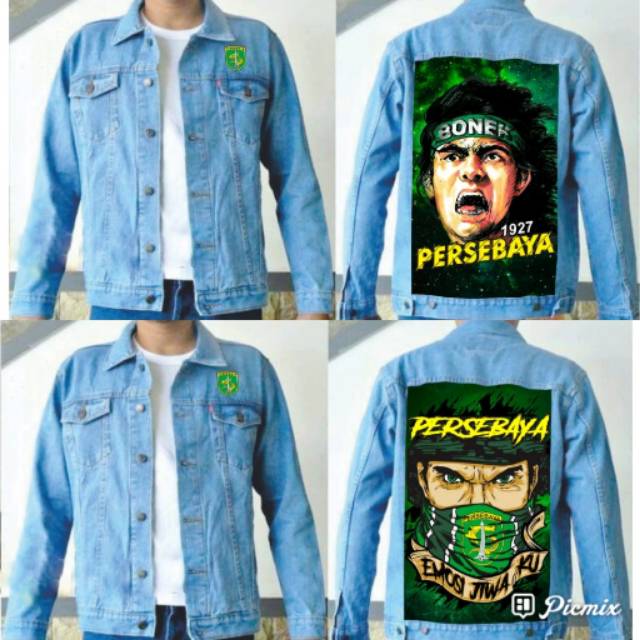 Jaket jeans bonek