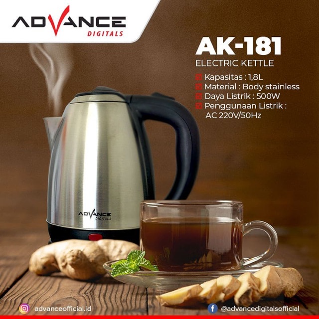 Teko Listrik Advance