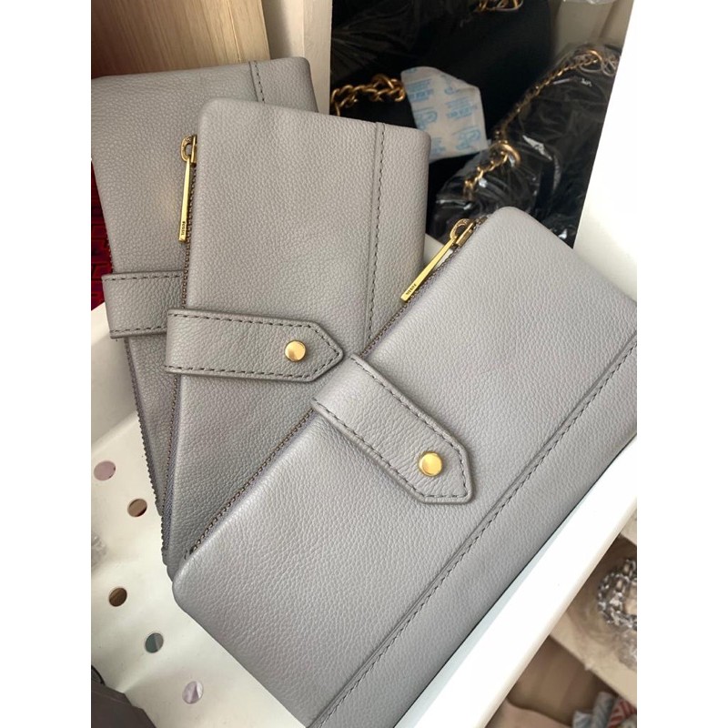 DOMPET FOSSIL LAINIE GREY CLUTCH MEDIUM