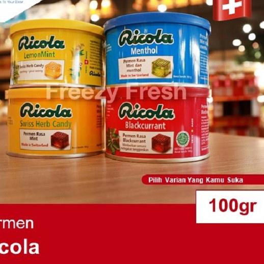 

Termurah dan terbaik Permen Ricola Kemasan (Kaleng 100 Gram) !