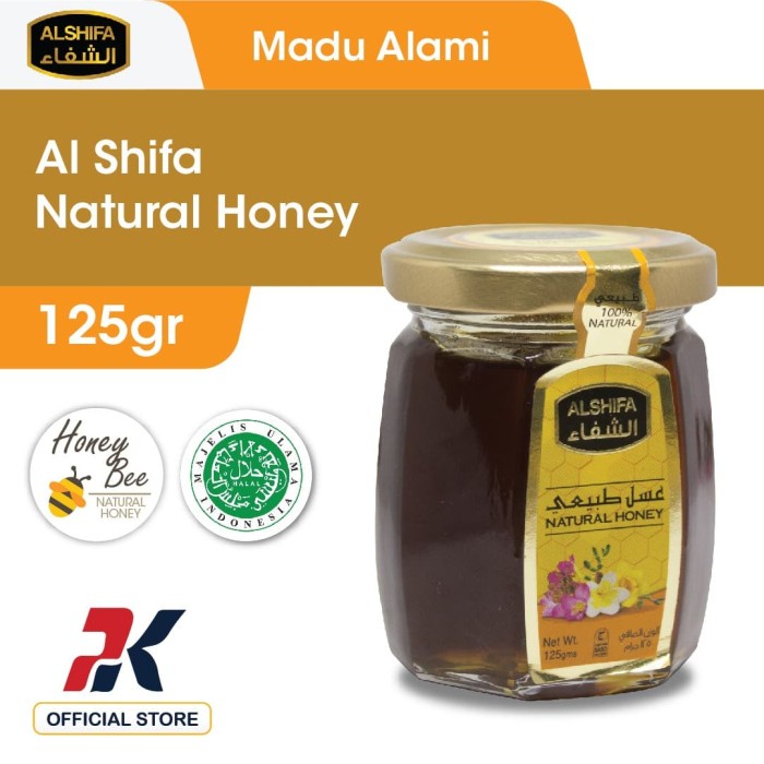 

madu- al shifa natural honey 125 gr -madu.