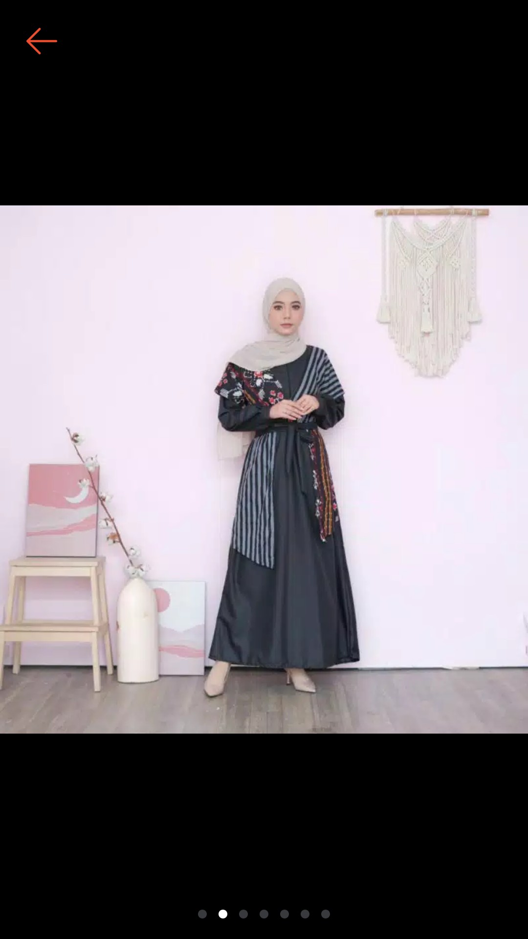 Gamis Batik Wanita Terbaru 2021