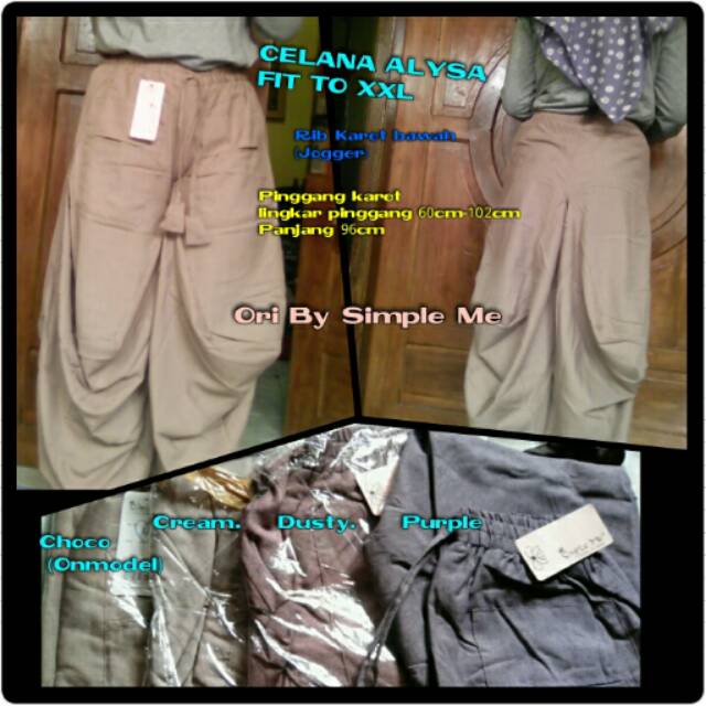 Celana alysa simple me