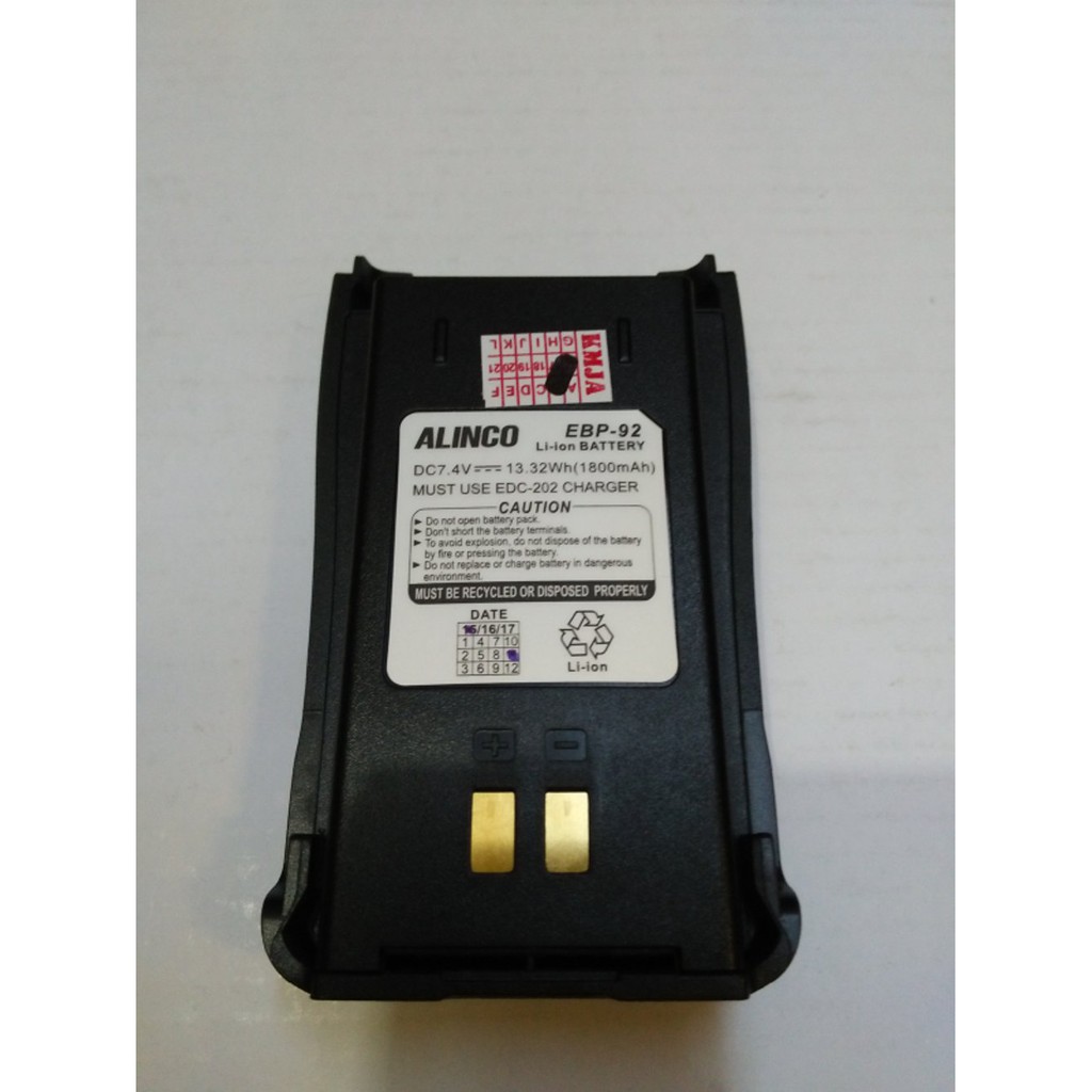 BATERAI ALINCO ORIGINAL CRX 5   CRX 1 Terlaris