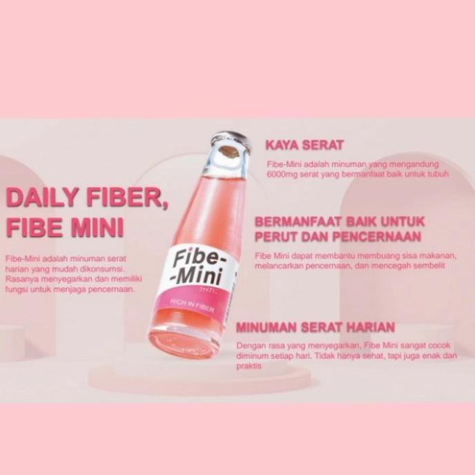 

monggo] fibe mini rich in fiber 100 ml otsuka / minuman kaya serat harian